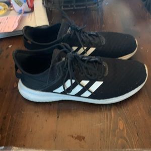 Adidas Cloudfoam HWA 1Y3001 Men's Size 8 1/2 Black & White